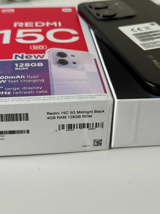 Новий Redmi 15C 5G 4+2/128 GB