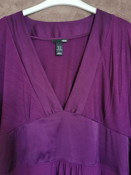 Sukienka fioletowa H&M