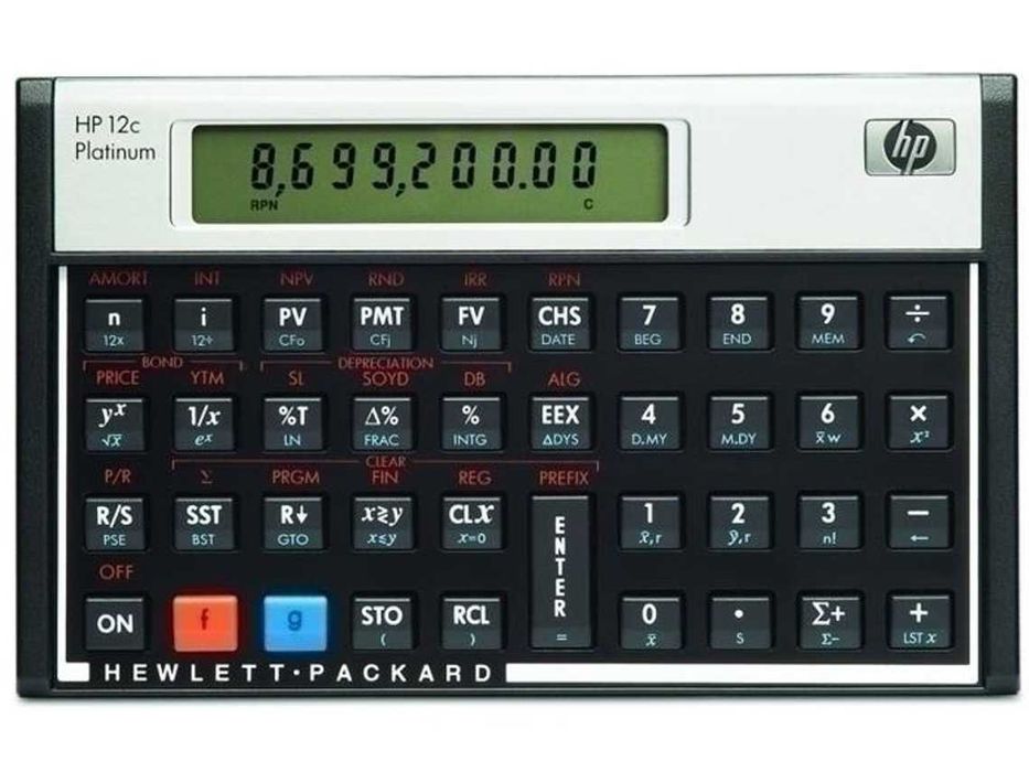 Calculadora HP 12C Platinum - Nova