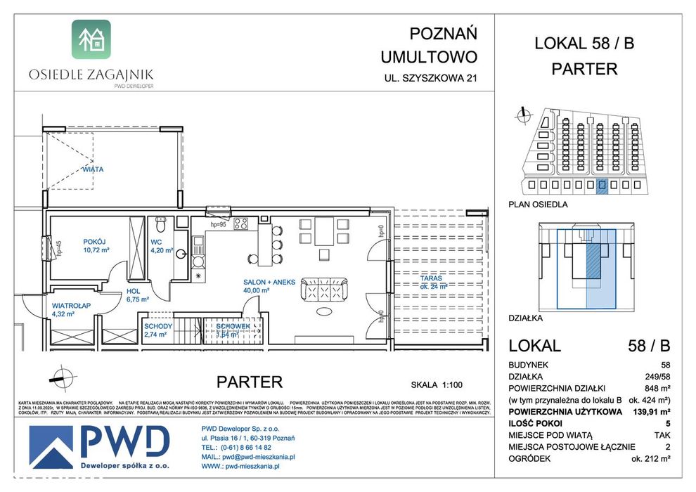 Osiedle Zagajnik (domy) | 5-pok. | A58/B