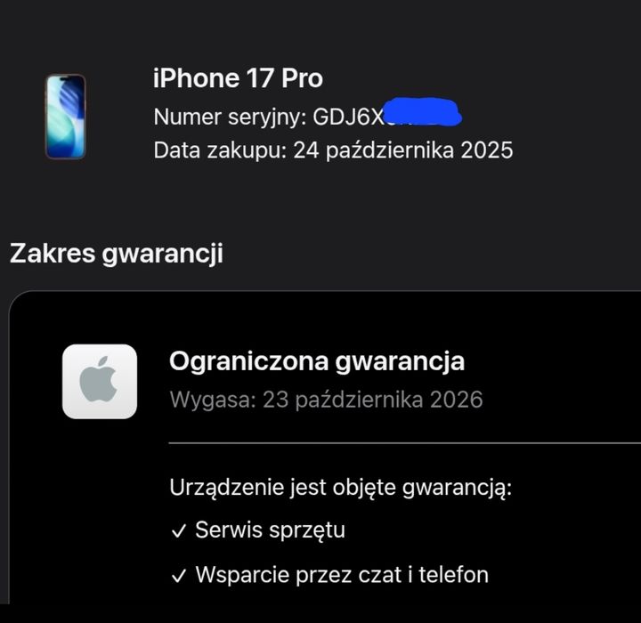 IPhone 17 Pro 256 GB Cosmic Orange