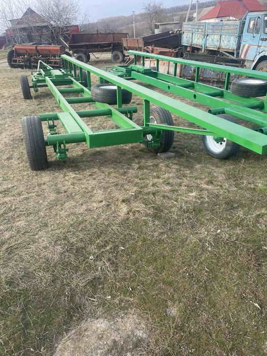 Універсальний Візок Тєлєжка Тележка Для Жатки, На Ресорах, На Кругу.