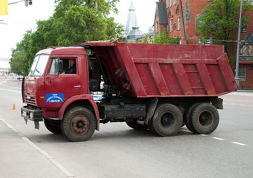 Вивіз сміття. Вывоз мусора. Договір. Акт. Чек. DAF, КамАЗ, ЗИЛ.