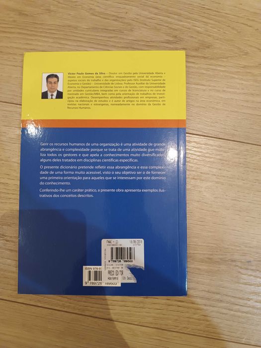 Dicionário de Gestão de Recursos Humanos - Victor Silva