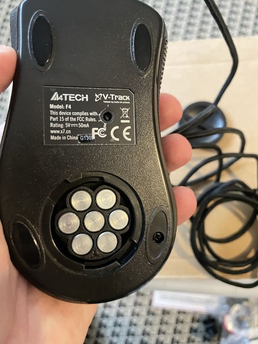 Rato Gaming A4Tech X7 F4 V-Track - 3000 DPI