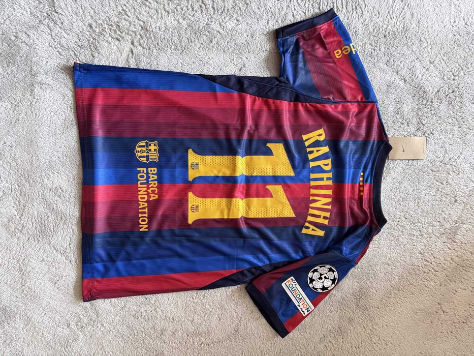 Koszulka FC Barcelona Raphinha domowa 26/27 rozmiar S Liga Mistrzów