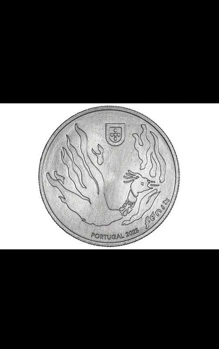 Portugal - Moeda 5€ Cupro-Níquel-Heróis e Criaturas da Mitologia-Fénix