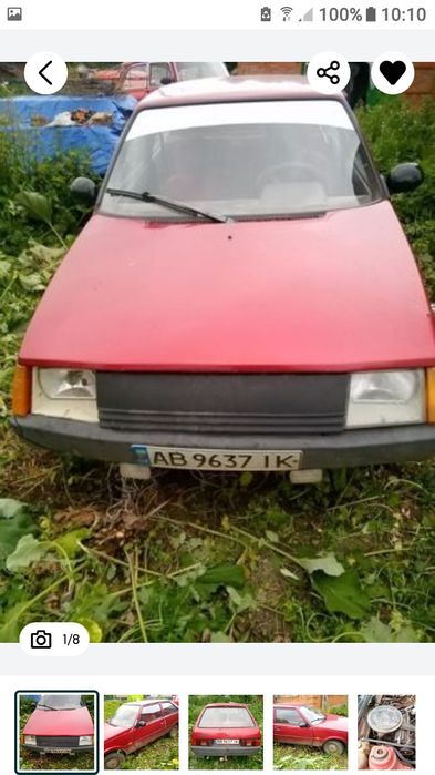 Розбираю заз таврія