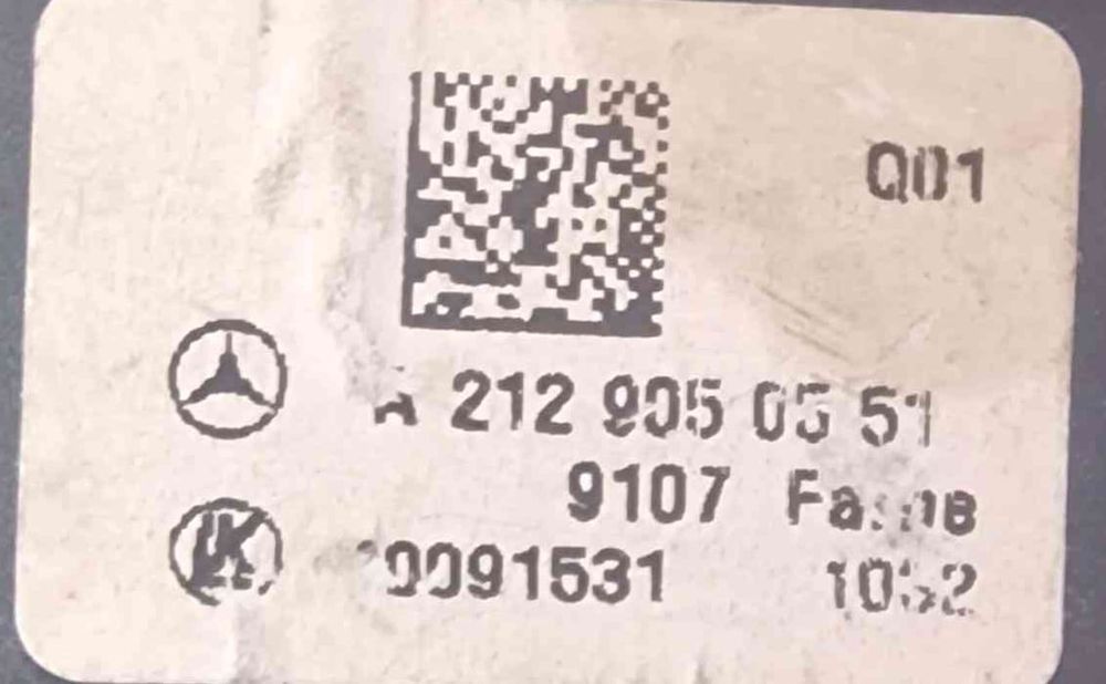 Manípulo de Luzes A2129050551 - MERCEDES-BENZ E-CLASS