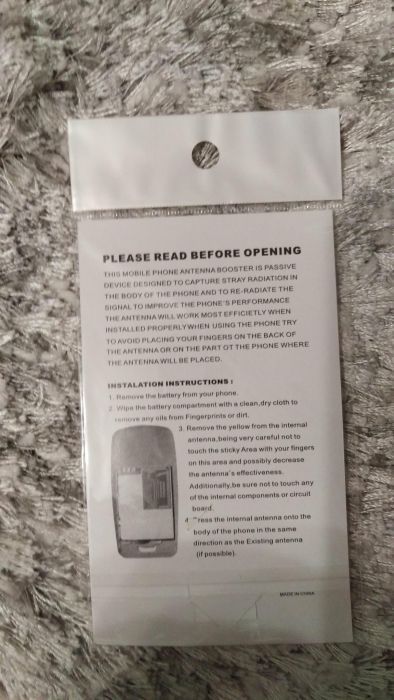 Wzmacniacz anteny/zasięgu w telefonie
