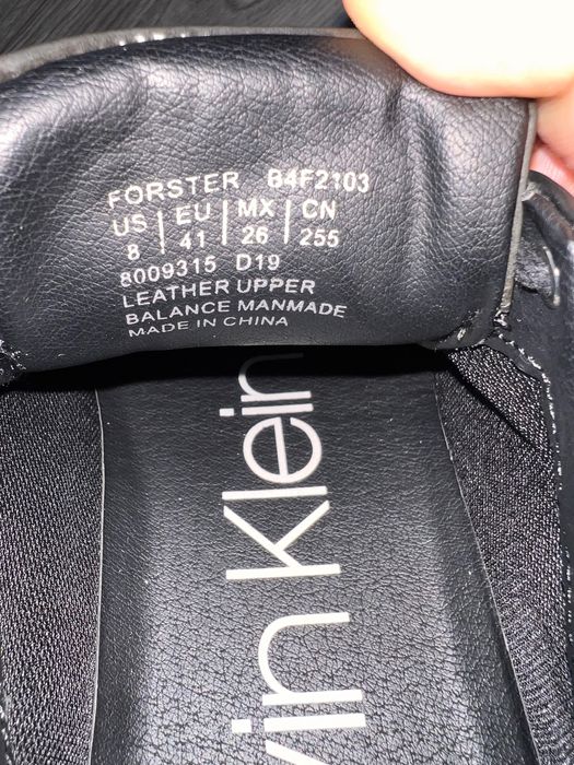 Sneakersy męskie Calvin Klein Forster  nowe półbuty