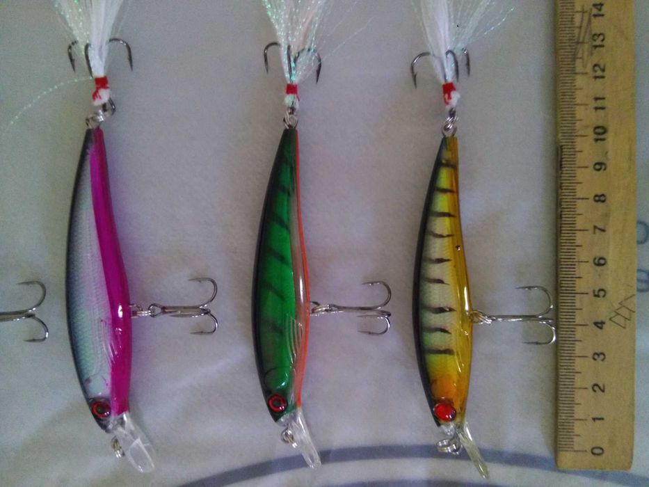 Набір воблерів, набор воблеров, воблер, блесна, блешня,