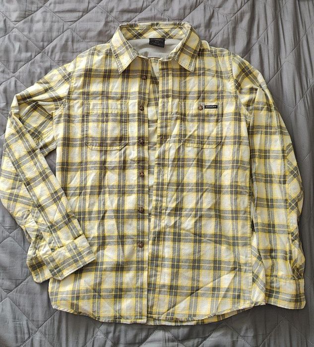 Сорочка Oakley Light Flannel Plaid Button Front Long Sleeve Shirt - Men's Small