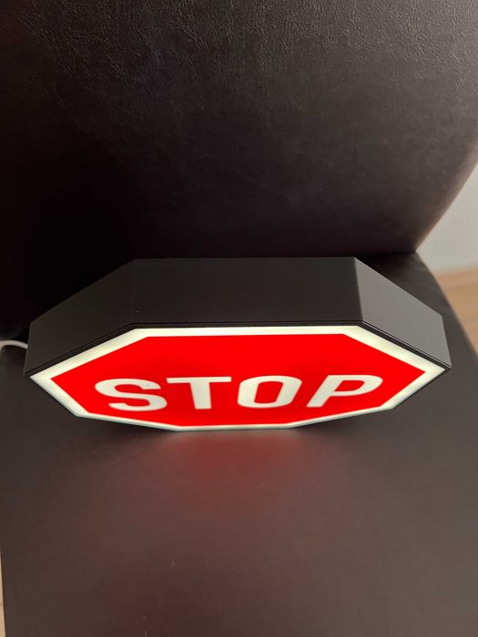 Sinal de STOP em LED