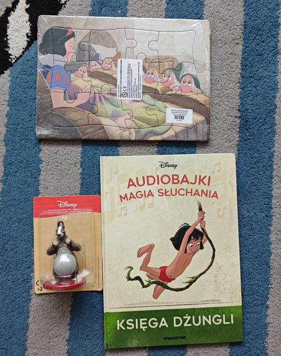 Audiobajki Deagostini. Numer 2  Księga dżungli plus puzzle