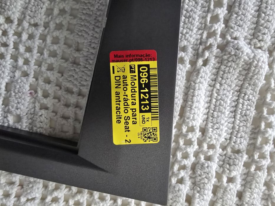 Moldura para rádio seat leon