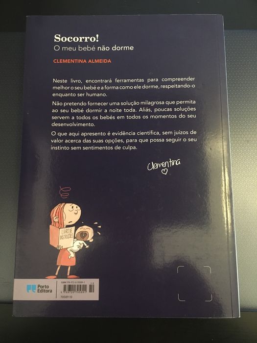Livro Socorro! O meu bebé não dorme