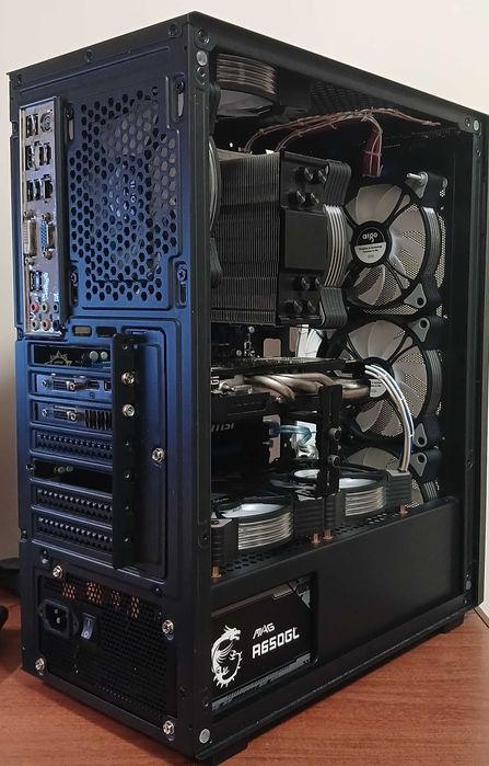 продам доглянутий пк з майже новим бп msi mag A 650GL