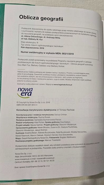 Oblicza geografii 1 Nowa Era