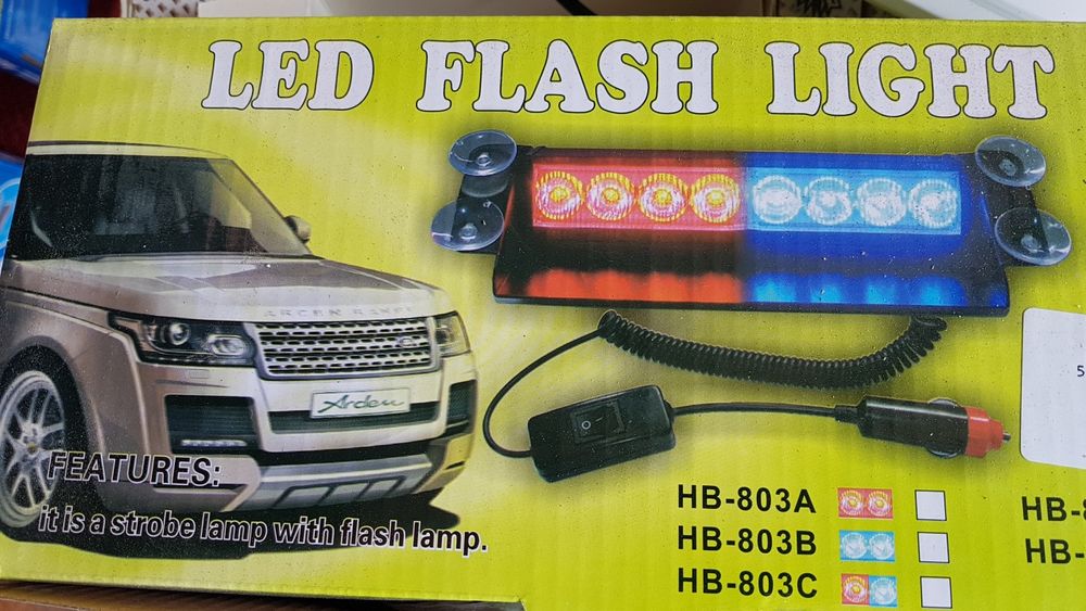 Stroboskop kogut policja policyjny