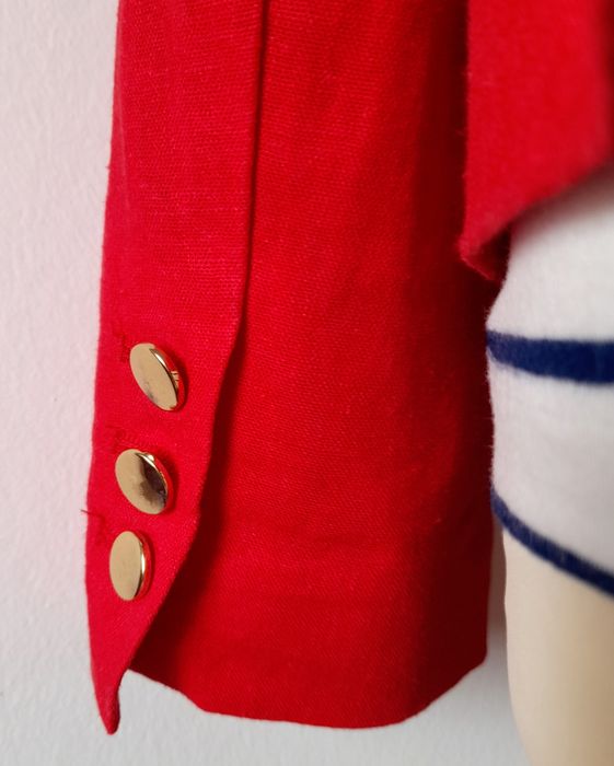 Blazer Harvé Benard, 55% linho. Tamanho L