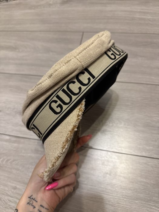Kaszkiet gucci bezowy