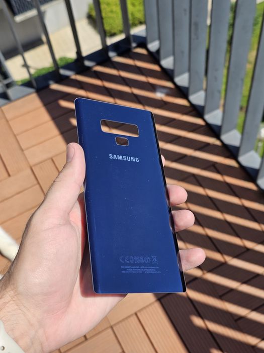 tylną klapkę Samsung Galaxy Note 9 Ocean Blue