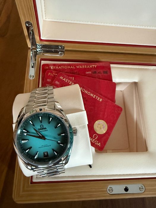 Omega Seamaster Aqua Terra 150M - 'Turqouise Dial' 41mm