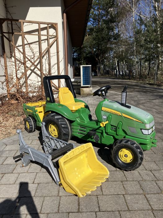 Traktor John Deere duży na pedały