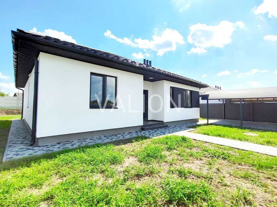 Продаж 1-пов. Новий БУДИНОК 125 кв.м з РЕМОНТОМ на 5 сотках та НАВІС