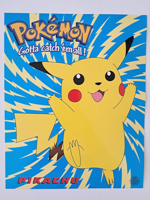Postais XL Vintage de Pokémon (Nintendo, 1999)