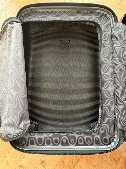 Samsonite Lite-Shock Spinner 55 (Eclipse Grey/Red) - Mala de cabine