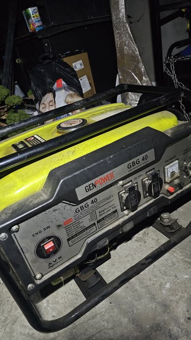 Генератор бензиновий Genpower GBG 40 3.2 кВт та EnerSol 2,8 кВт 230 В EPG-2800S