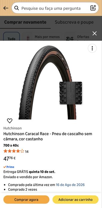pneus Gravel Hutchinson Caracal Race 40mm