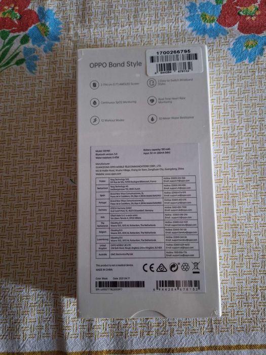 OPPO Band Style - NOVO e SELADO (Ecrã Amoled)