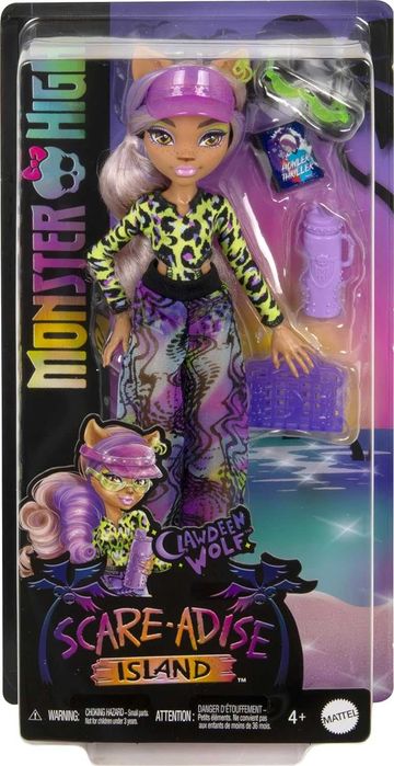 Уцінка Монстер Хай Клодін Вульф Monster High Scare adise Island Clawdeen Wolf