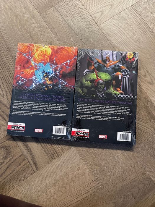 Komlet komiksów Thanos 1-2 Marvel