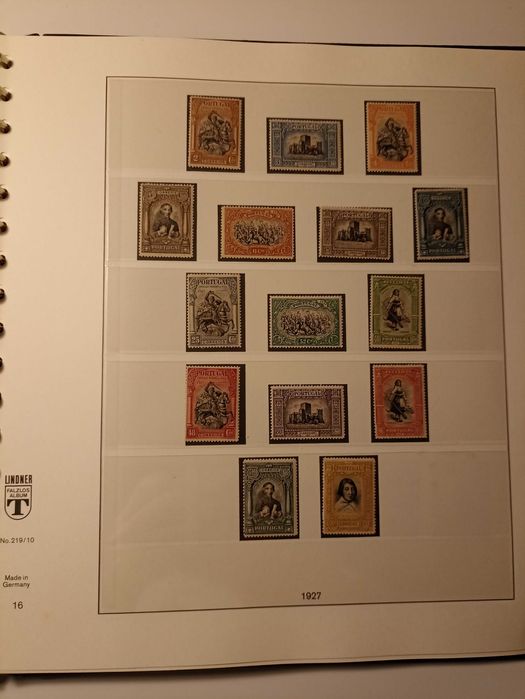 Coleção de selos de Portugal 1910 a 2010 (selos, blocos, miniaturas)
