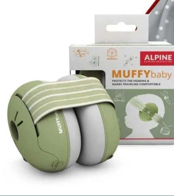 Nauszniki wygłuszające redukujące hałas dzieci niemowlęta Alpine baby
