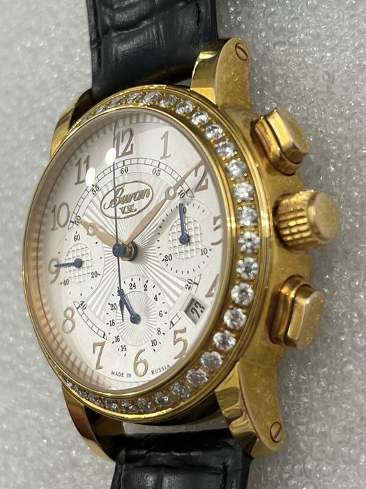 Часы механические хронограф BURAN