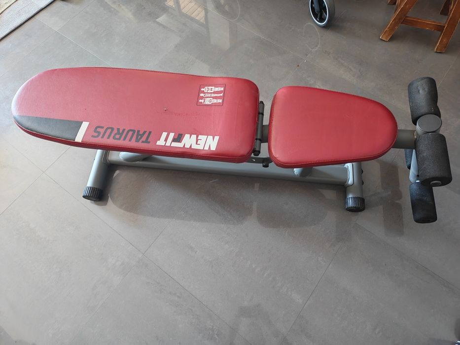 Conjunto de 2 Bancos de Musculação e Abdominais NewFit (Como Novos)