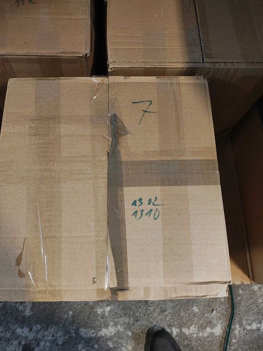 Ścinki bawełniane kawałki tkanin 12kg -karton nr 7 zdjęcia rzeczywiste