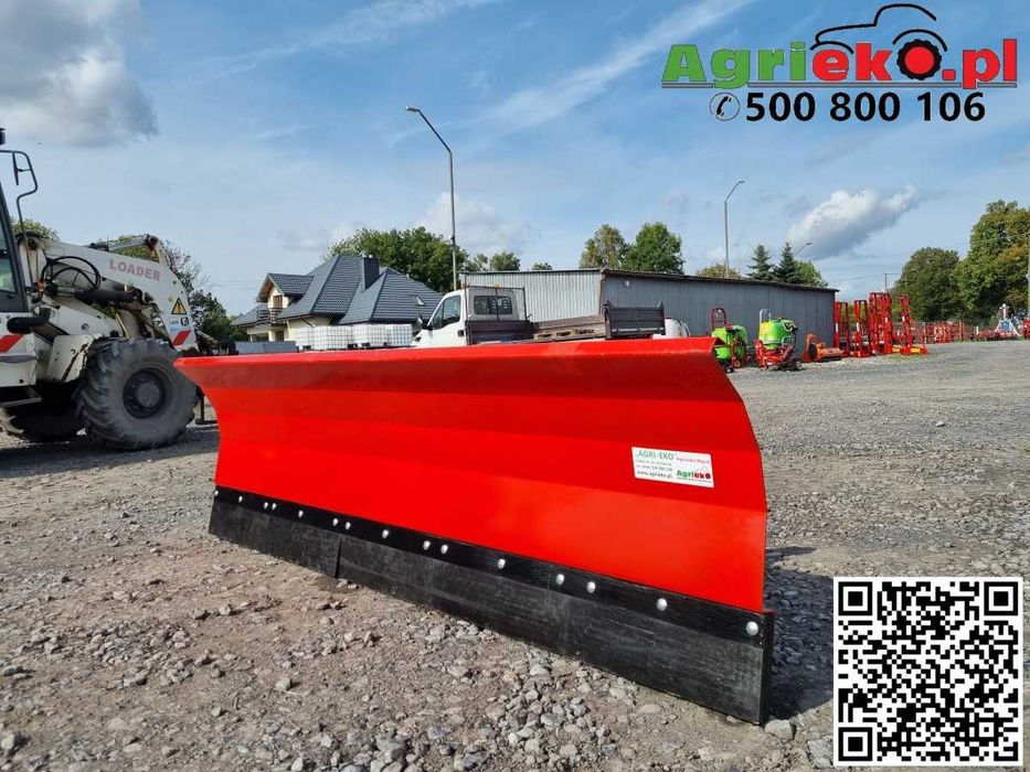 Pług do śniegu do traktora TUR / TUZ – szerokości 1,5–3m- producent