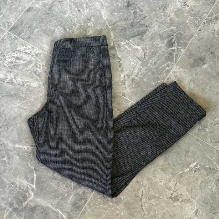 Mango Spodnie Garniturowe Szare w Kratę Eleganckie 38/M Idealny stan!