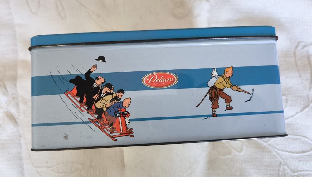 Caixa coleção Tintim.