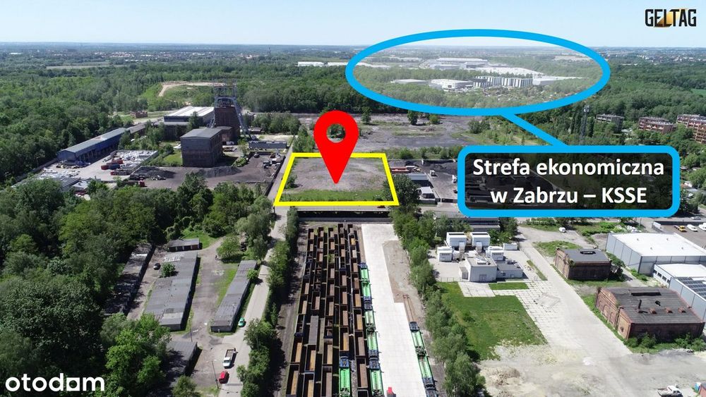 Działka inwestycyjna 7489 m² – zgoda na przetwarzanie odpadów metali - Widok 2