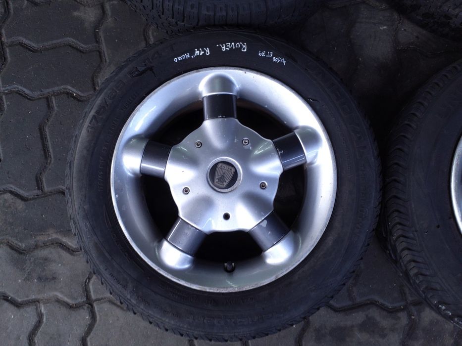 Jantes Rover R15 Com Pneus 175/55 Furação 4X100
