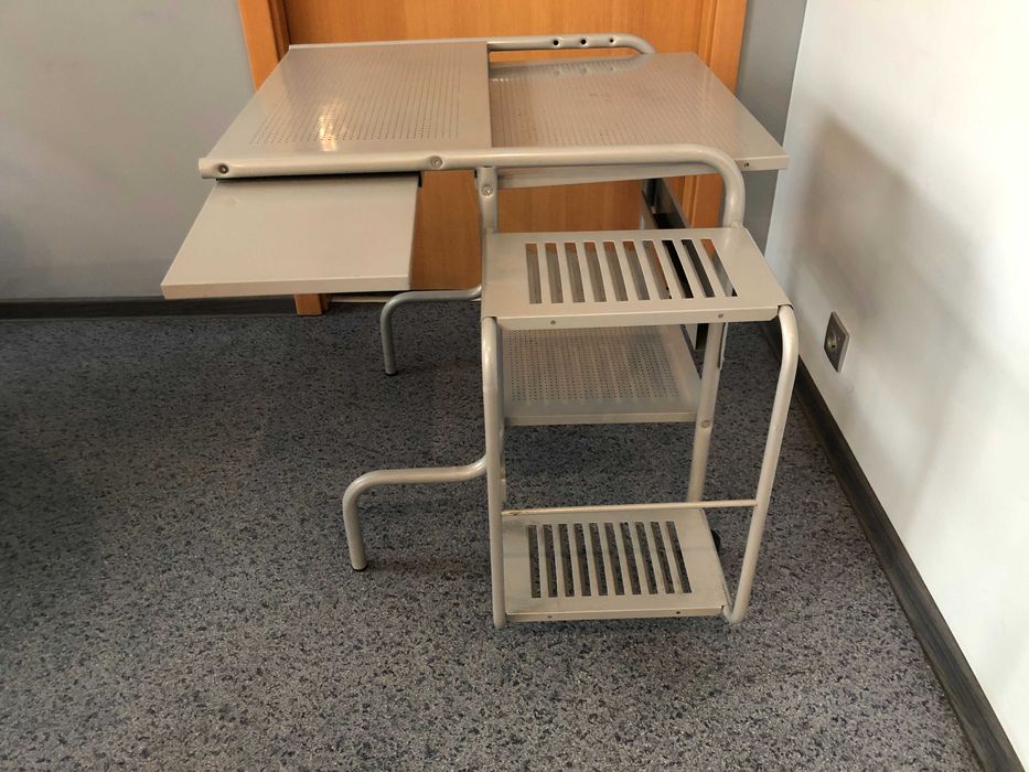 Stolik / biurko komputerowe metalowe IKEA