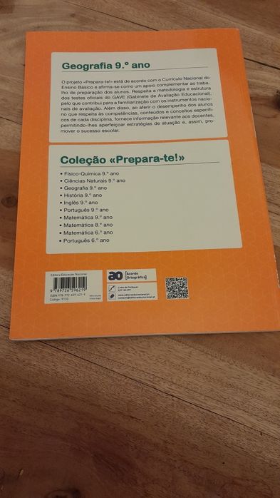 Testes 9.° ano Geografia  - Prepara-te!