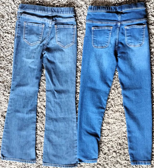 Conjunto 2 Calças Ganga H&M / MO Menina 7-8 Anos